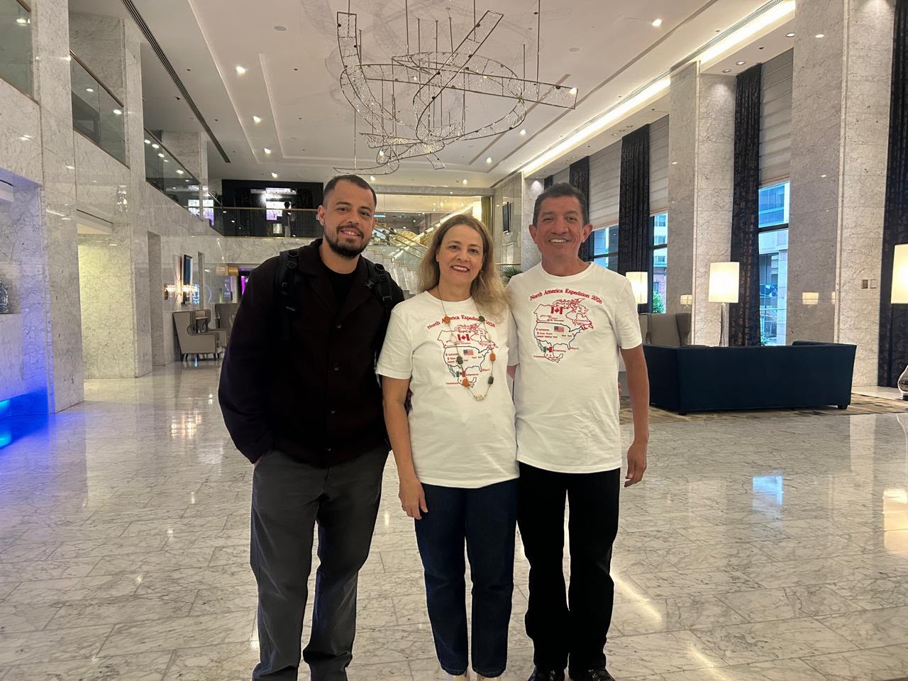 Foto de Edinei em passeio com a Vancouver Xplora