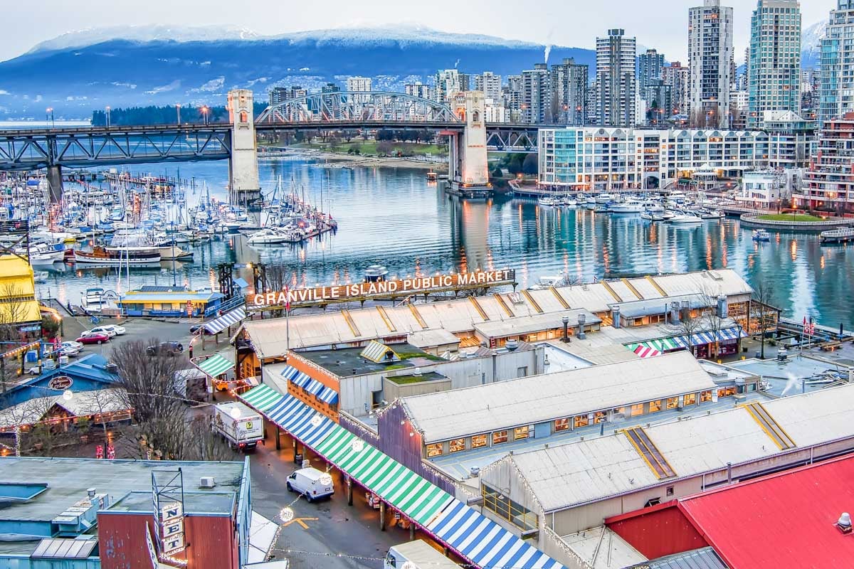 Granville Island Public Market, in Vancouver